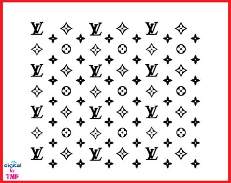 lv pattern svg free.